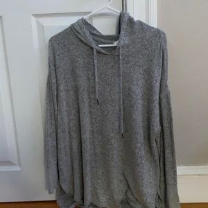Comfy long sleeve with hood